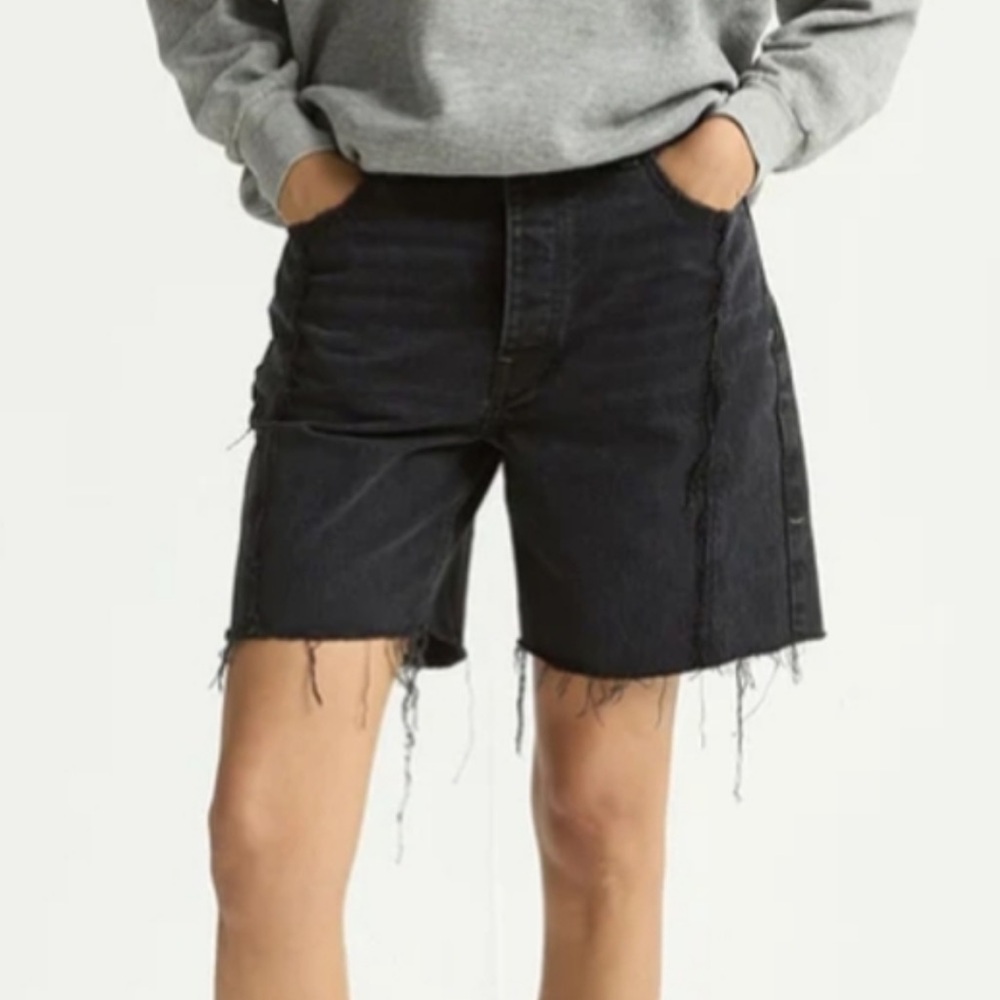 DALA Denim Partner Shorts In Hurricane NWT